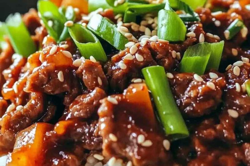 Authentic Korean Beef Bowl Recipe