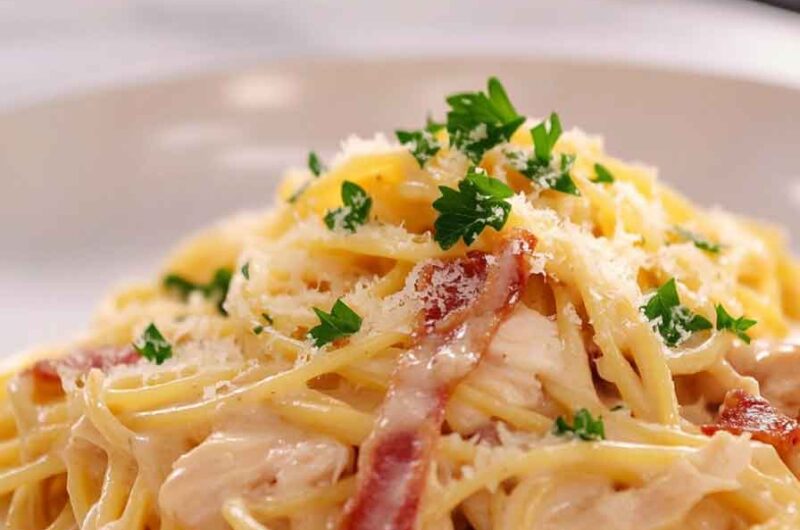 Chicken Carbonara Recipe: Creamy, Comforting, and Delicious