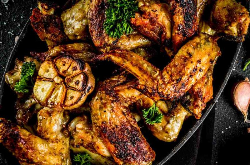 Perfectly Crispy Baked Chicken Wings Recipe