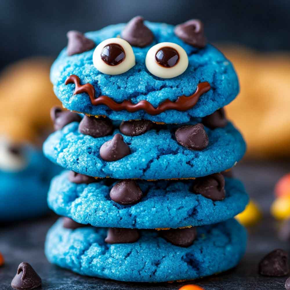 Cookie Monster Cookie Recipe