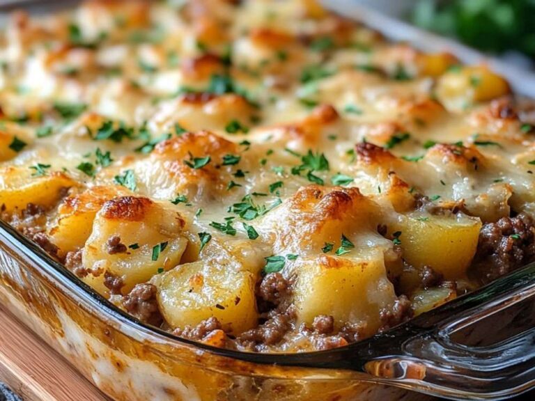 Hamburger Potato Casserole