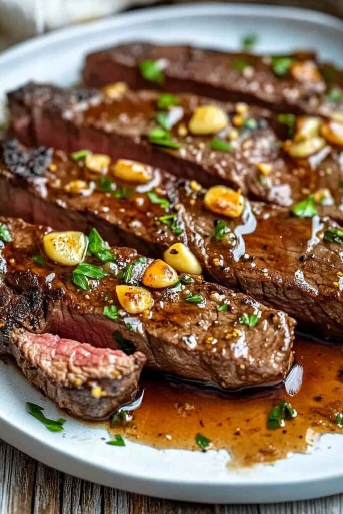 Cajun Butter Bourbon Steak Recipe
