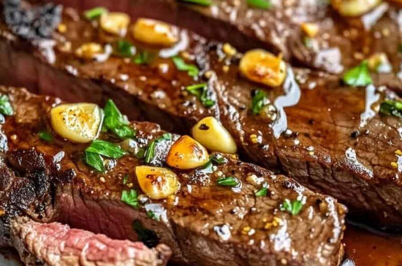 Luxurious Cajun Butter Bourbon Steak: The Perfect Blend of Spice and Indulgence