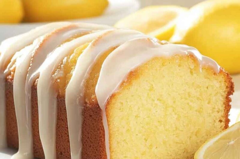 Moist Lemon Loaf Cake Recipe