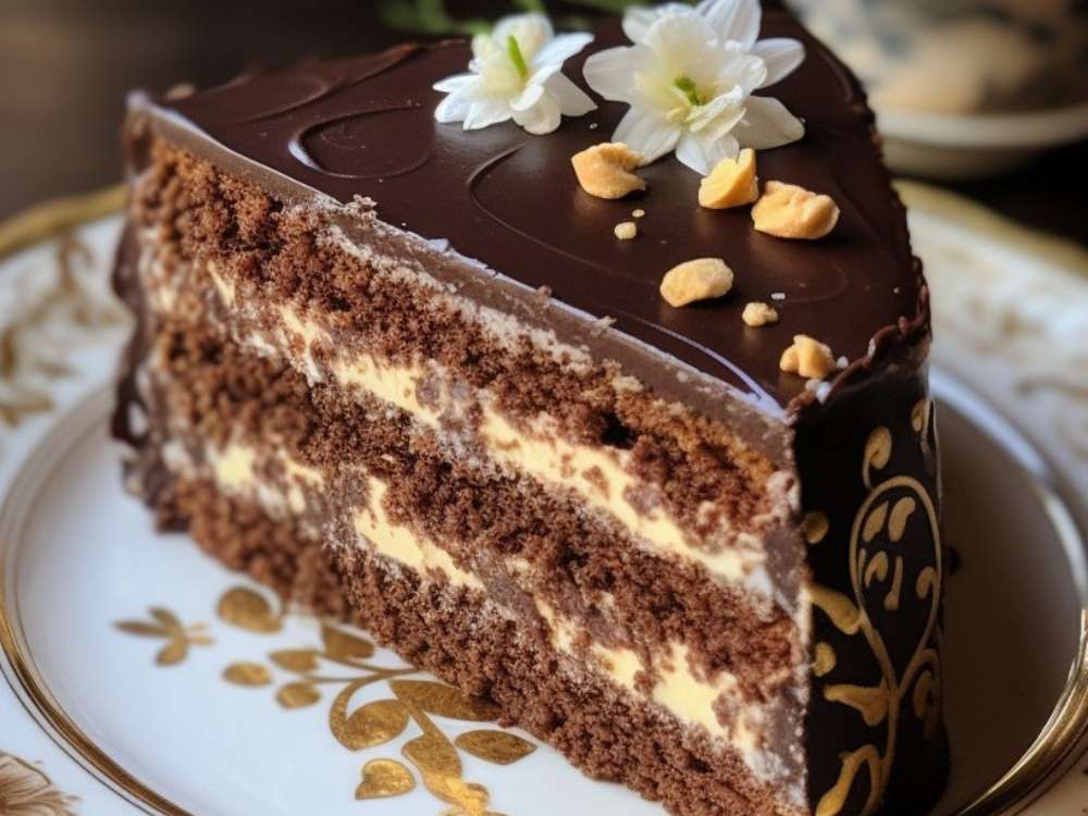 Peanut Butter Chocolate Layer Cake