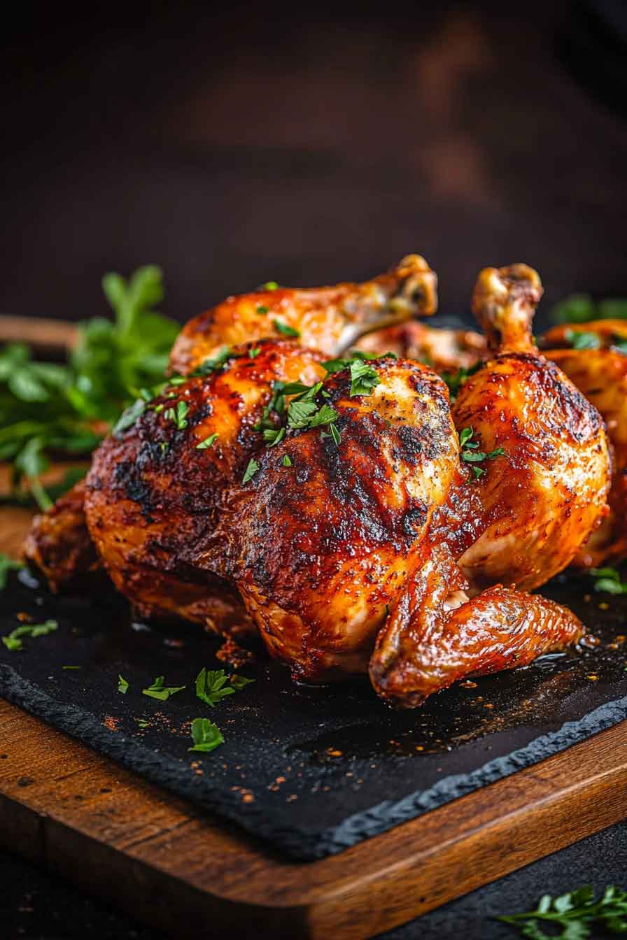 Perfectly Juicy Roasted Chicken