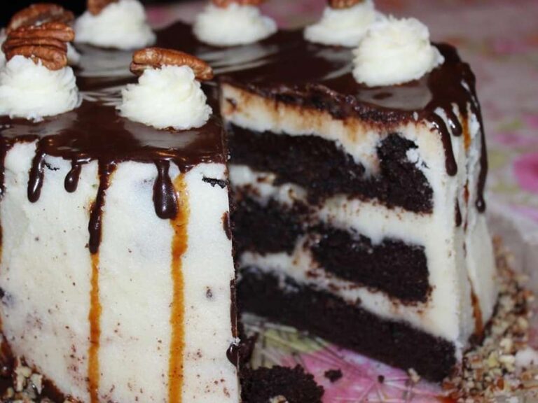 Turtle Chocolate Layer Cake