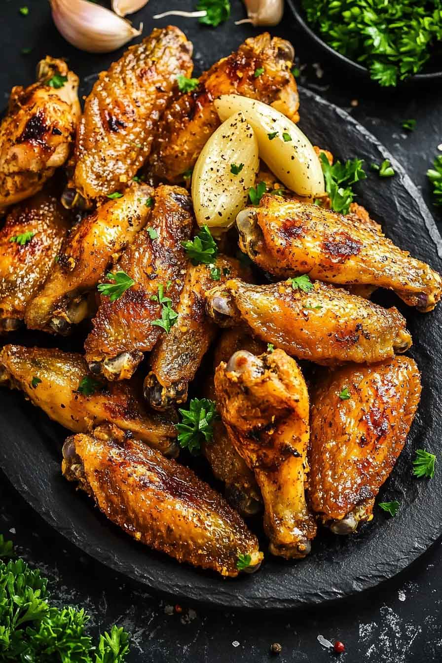 Perfectly Crispy Baked Chicken Wings Recipe