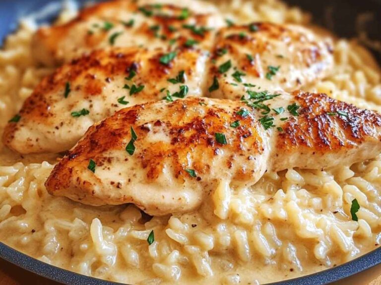 Creamy Parmesan Chicken Rice