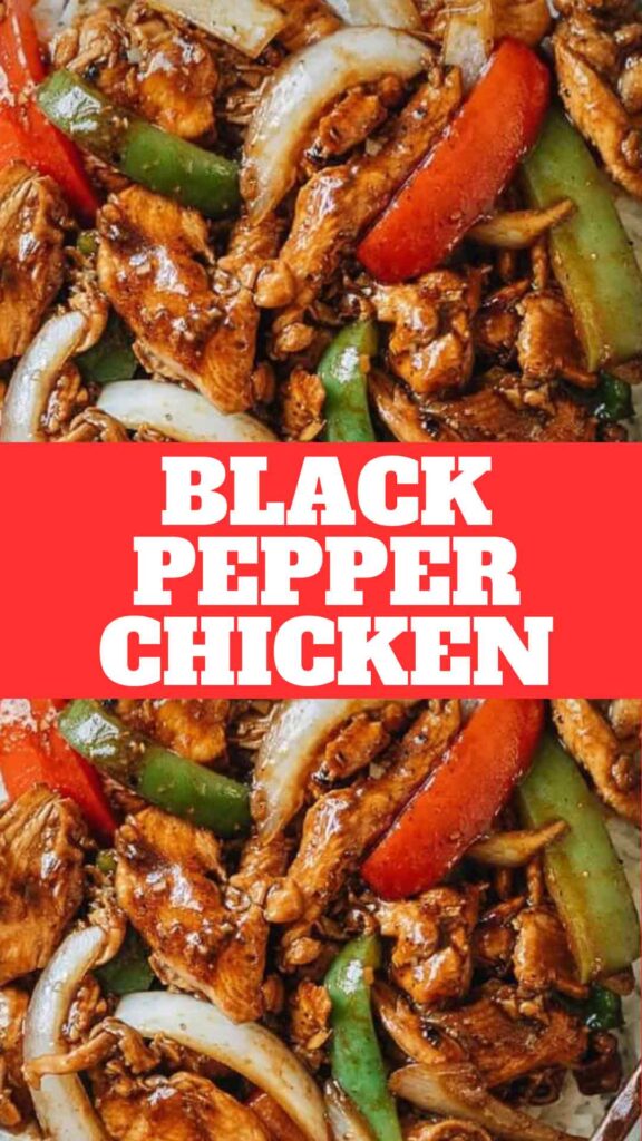 BLACK PEPPER CHICKEN Recipe