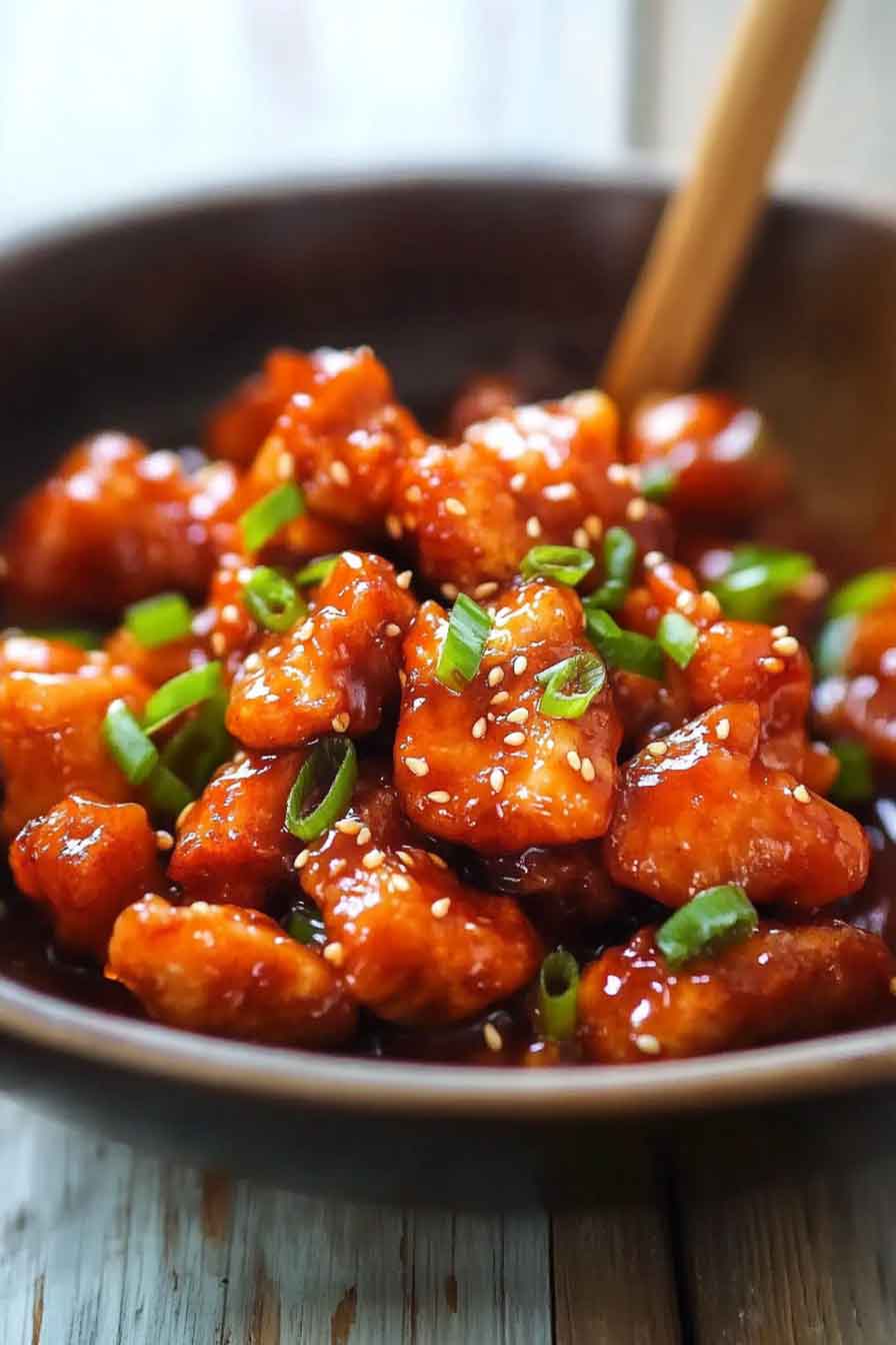 Honey Sriracha Chicken Recipe Sweet, Spicy, and Irresistibly Sticky!