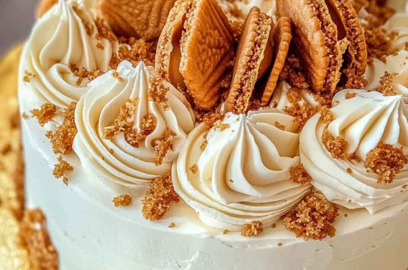 How to Make the Perfect Lotus Biscoff Cake at Home