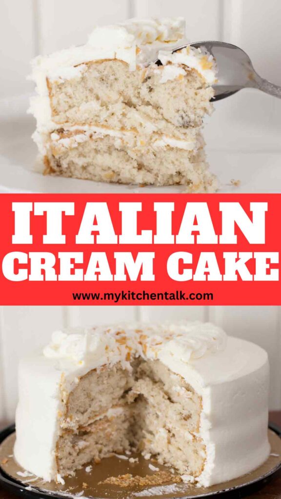 Italian Cream Cake Recipe