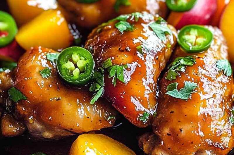 Jalapeno Peach Chicken Recipe: Sweet, Spicy, and Irresistible