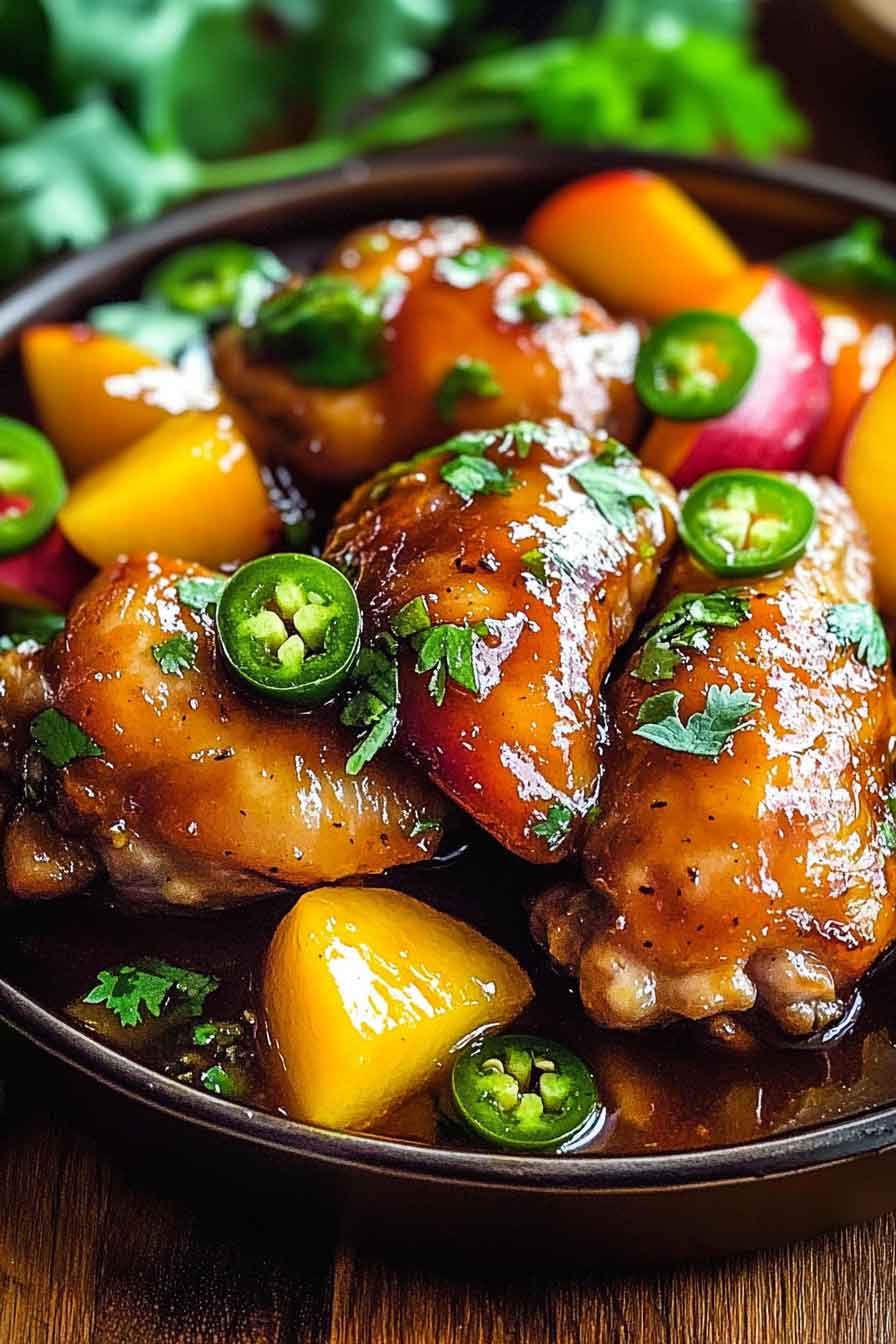Jalapeno Peach Chicken Recipe: Sweet, Spicy, and Irresistible