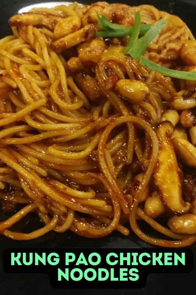 Kung Pao Chicken Noodles Recipe