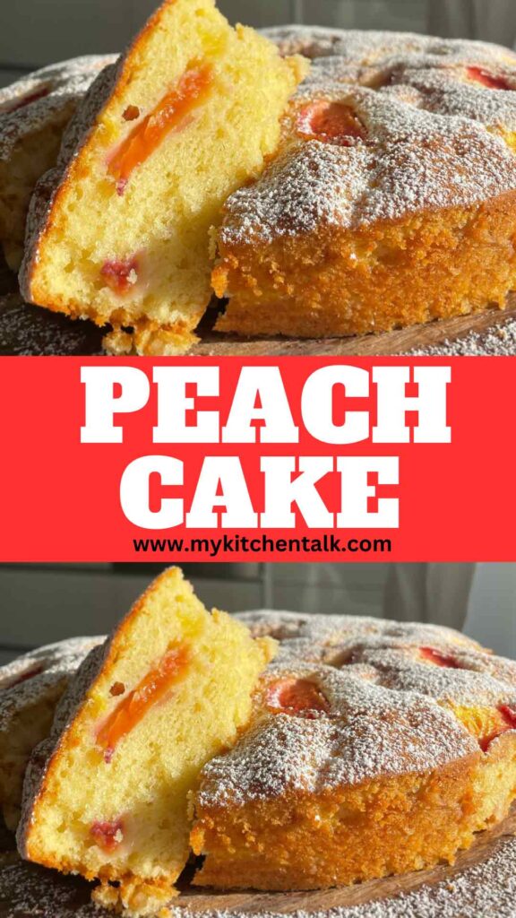 Peach Cake Recipe