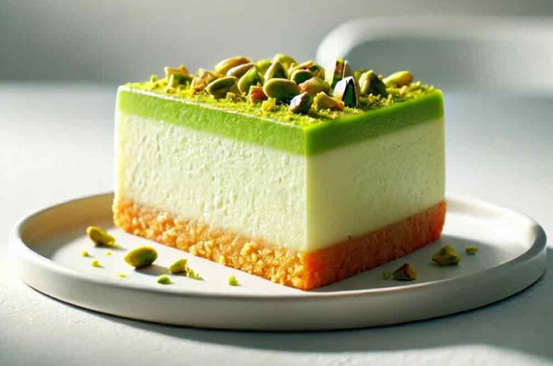 Pistachio Cheesecake: A Creamy, Nutty Delight
