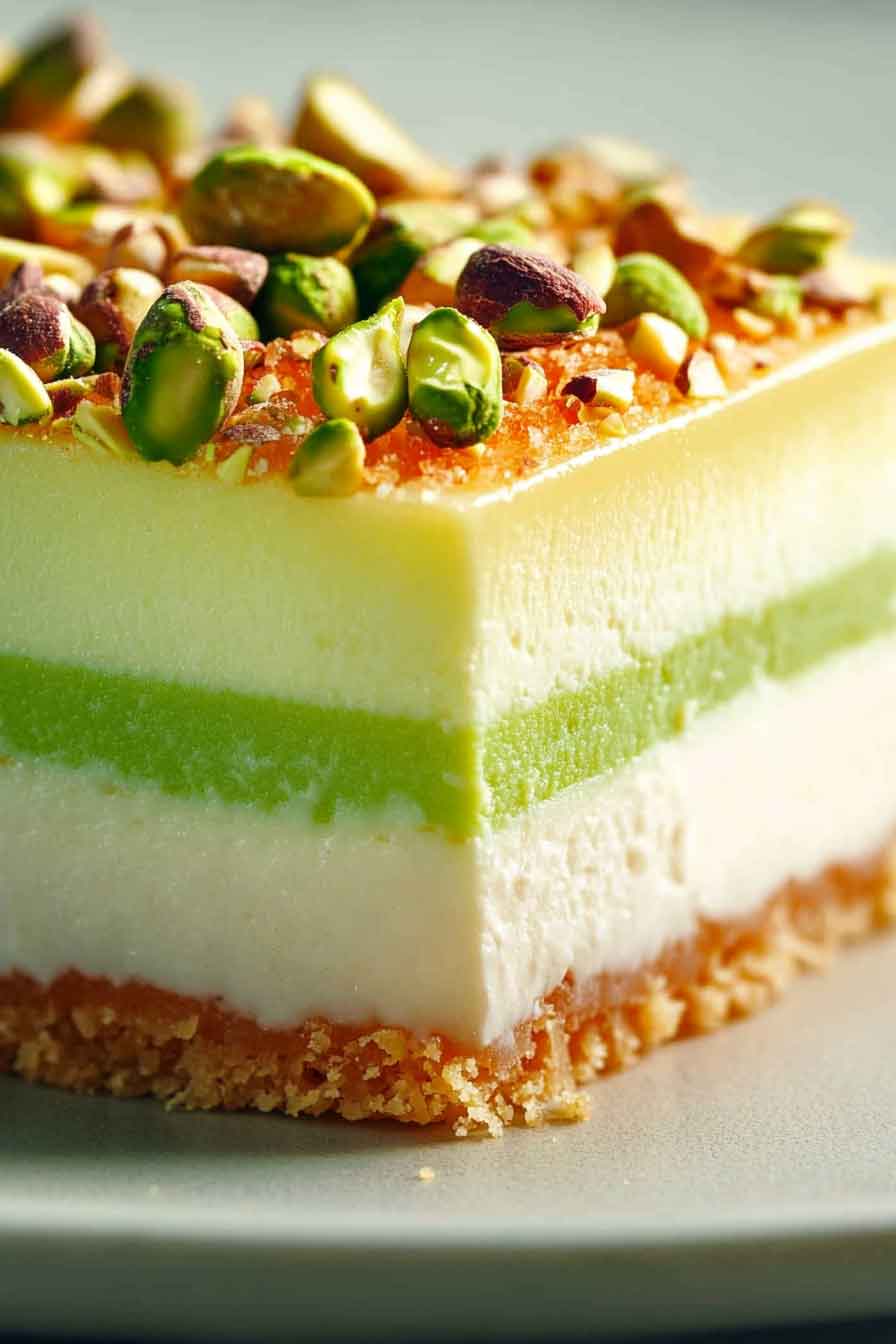 Pistachio Cheesecake: A Creamy, Nutty Delight