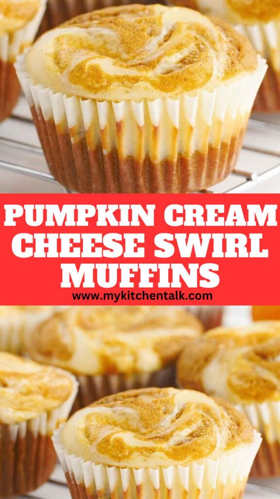 Pumpkin Cream Cheese Swirl Muffins Recipe