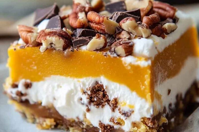 Pumpkin Lush: A Creamy, Delicious Fall Dessert
