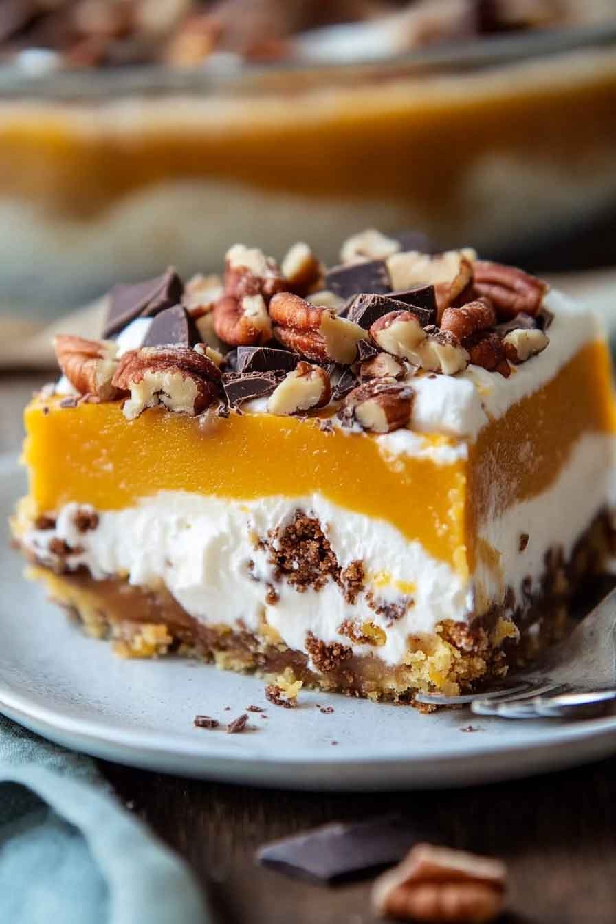 Pumpkin Lush: A Creamy, Delicious Fall Dessert