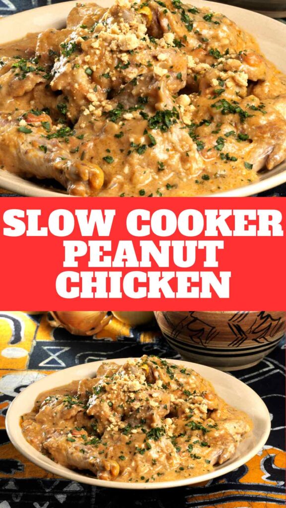 Slow Cooker Peanut Chicken Recipe