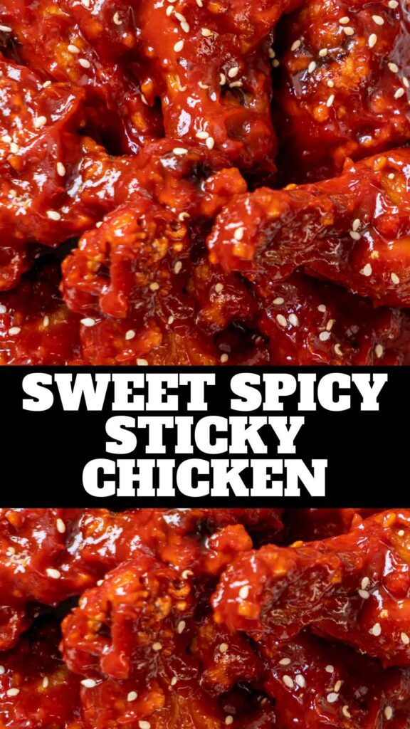 Sweet Spicy Sticky Chicken Recipe