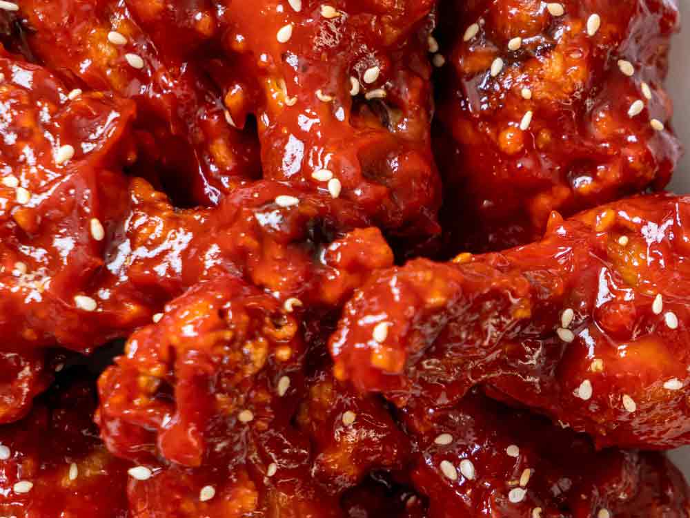 Sweet Spicy Sticky Chicken