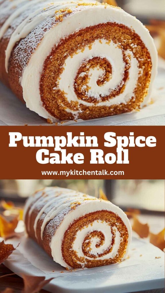 Pumpkin Spice Cake Roll