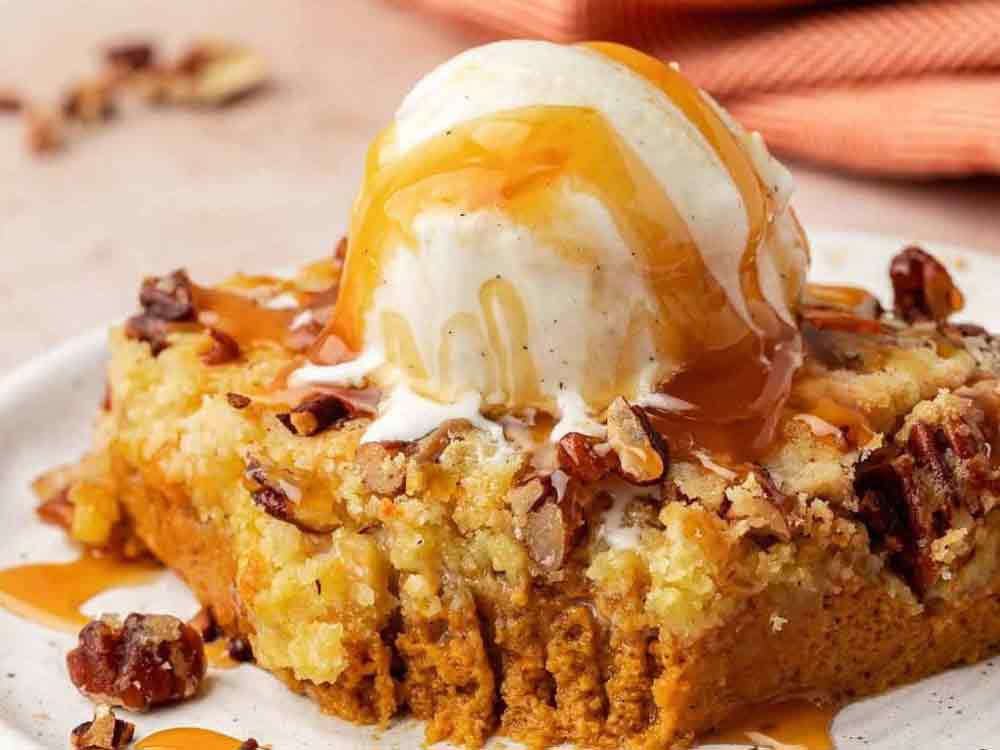 Pumpkin Dump Cake