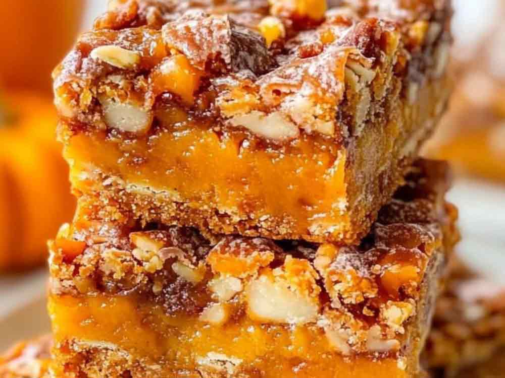 Pumpkin Magic Bars Recipe