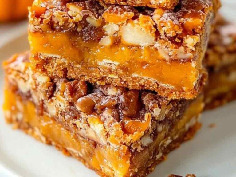 Pumpkin Magic Bars