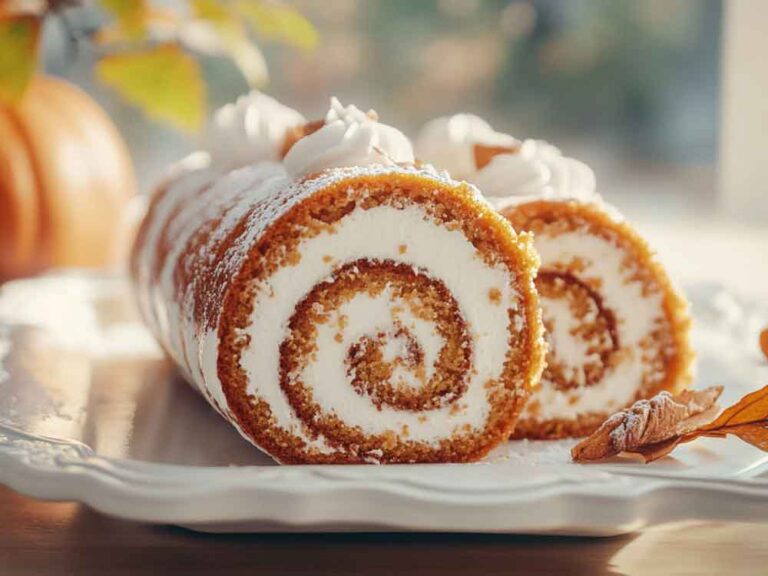 Pumpkin Spice Cake Roll