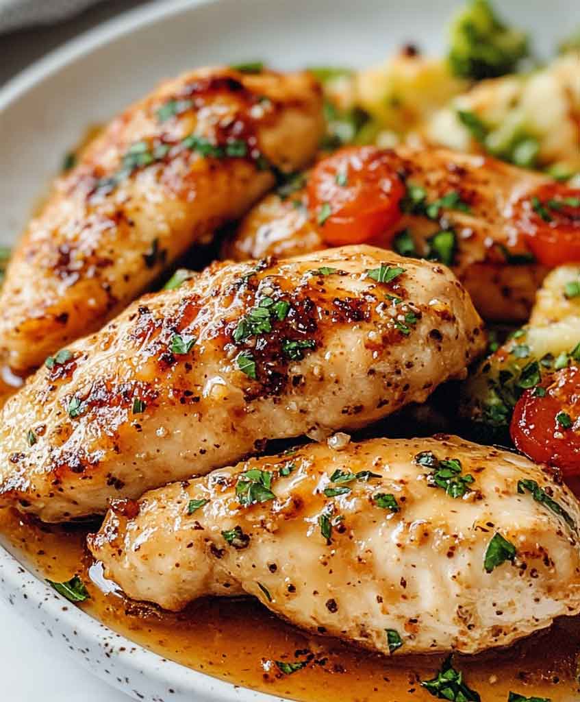 Easy Baked Honey Dijon Chicken