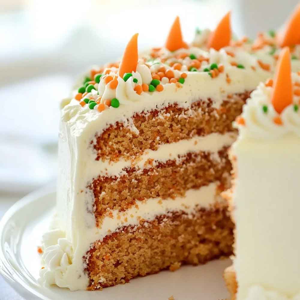 Easy Carrot Cake Recipe