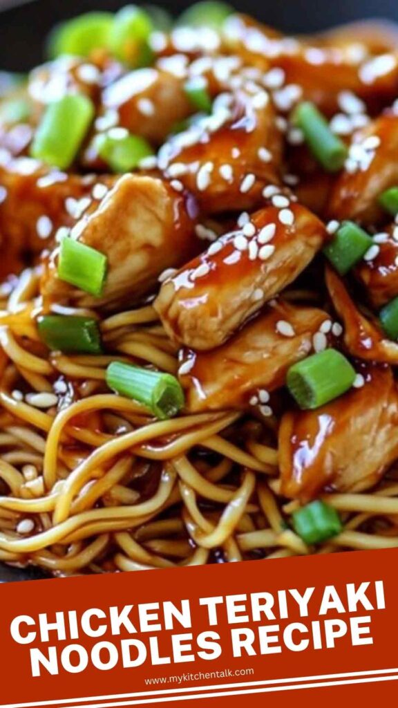 Chicken Teriyaki Noodles 