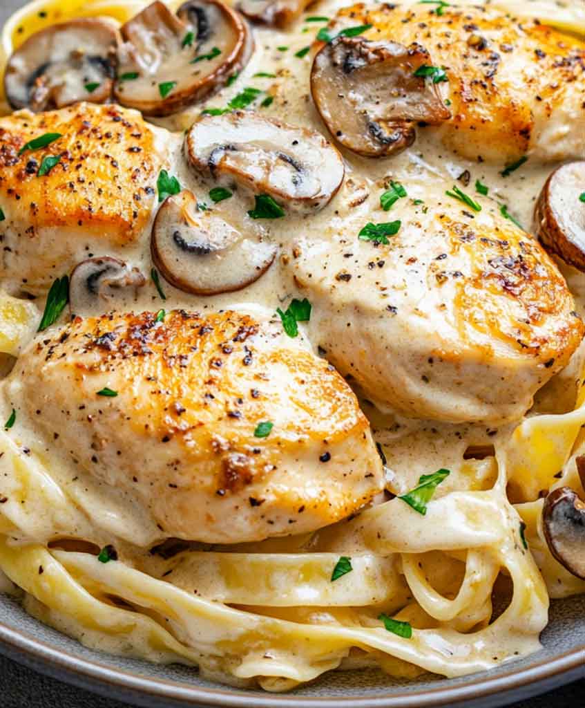 Easy Chicken with Buttered Noodles Recipe