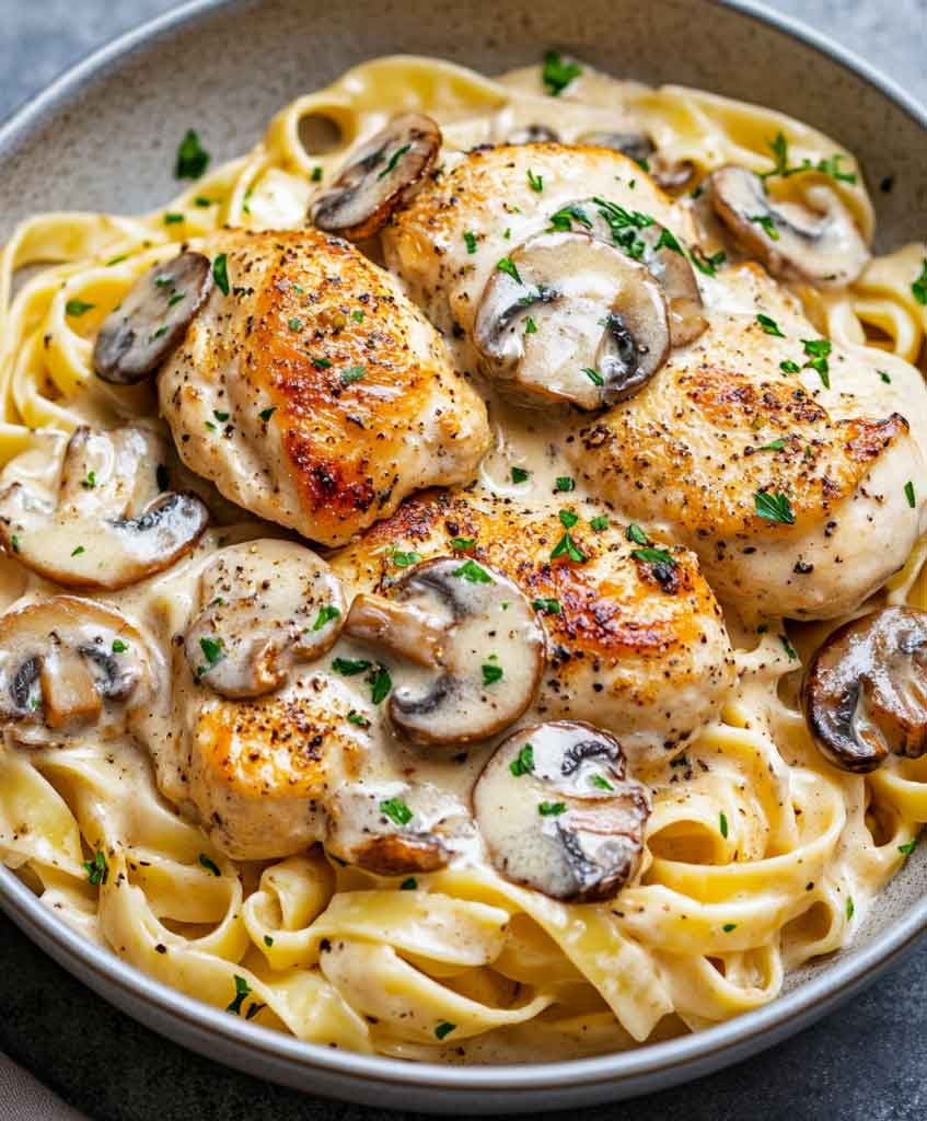 Easy Chicken with Buttered Noodles