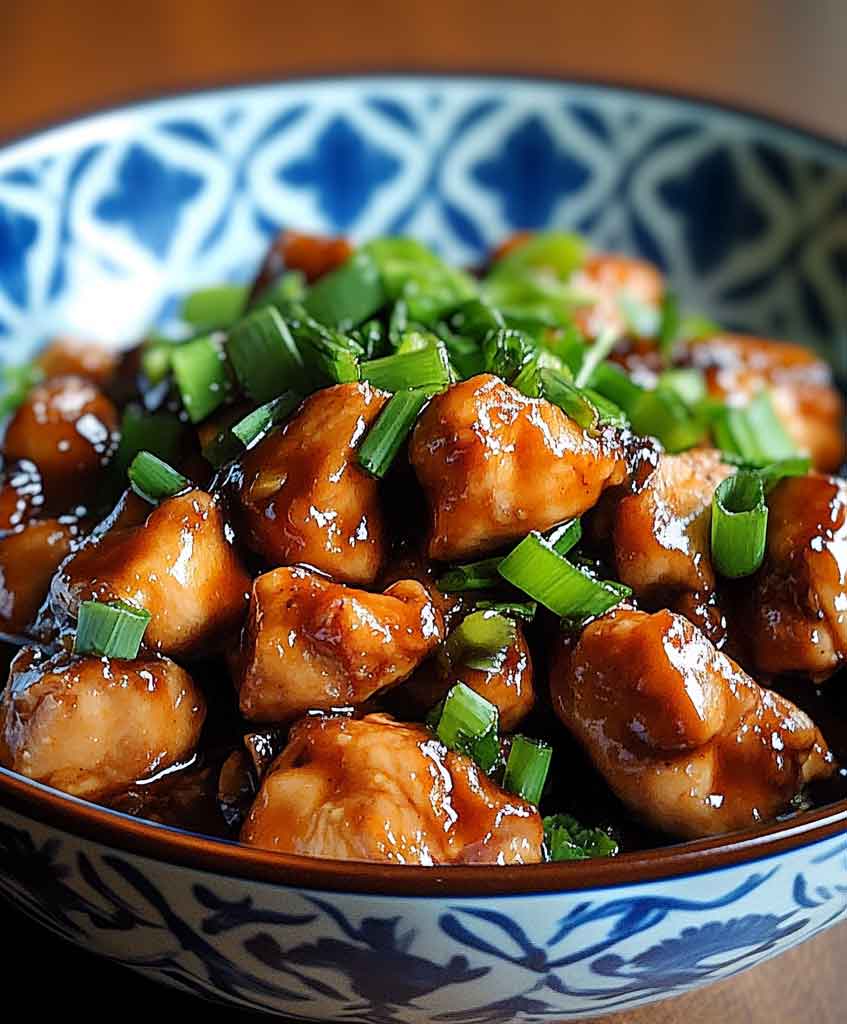 Easy Chinese Scallion Chicken