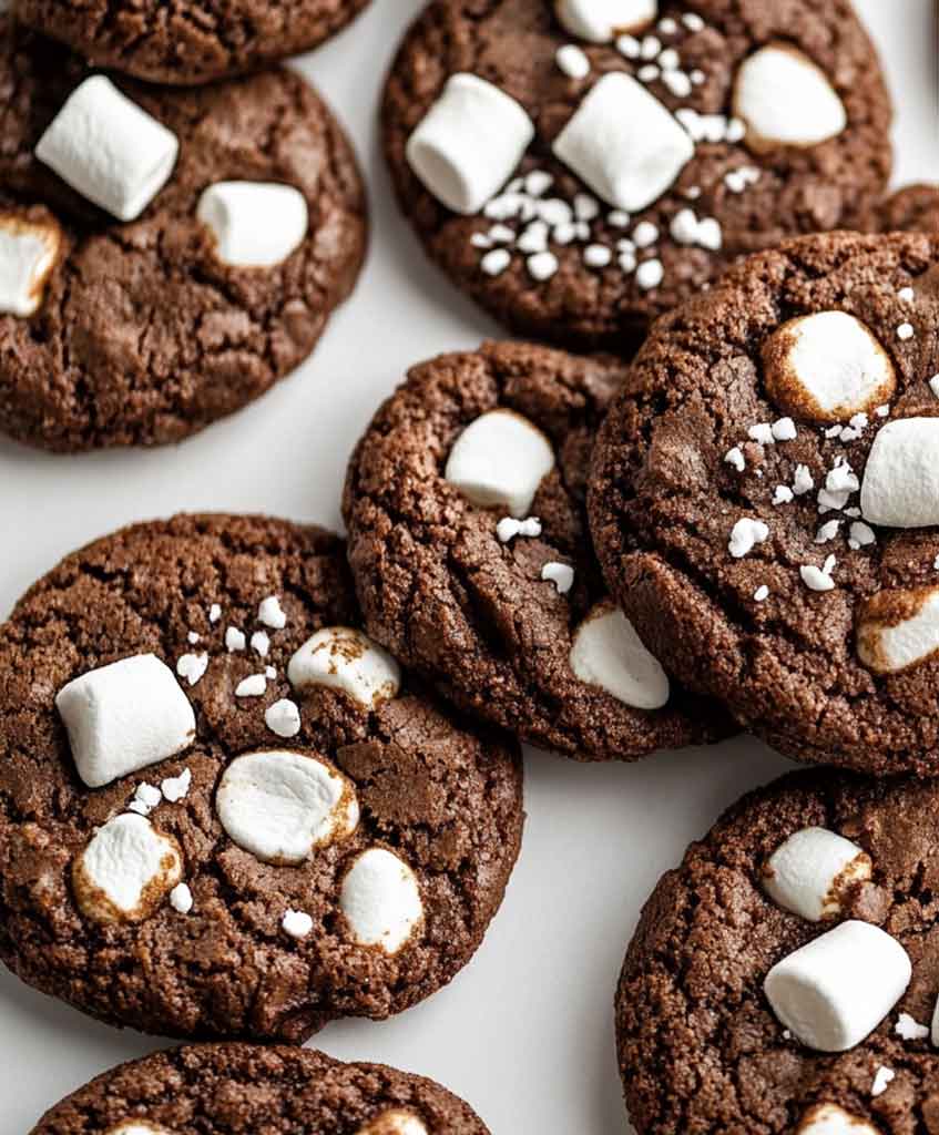 Chocolate Marshmallow Cookies Recipe