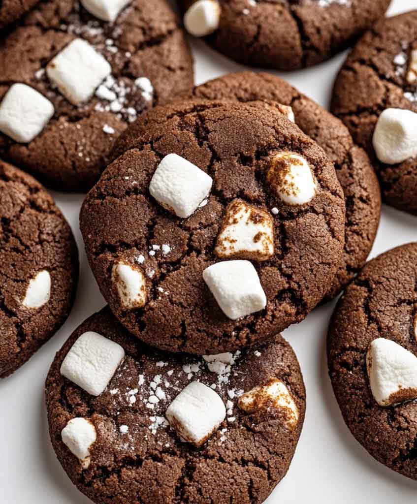 Chocolate Marshmallow Cookies Recipe