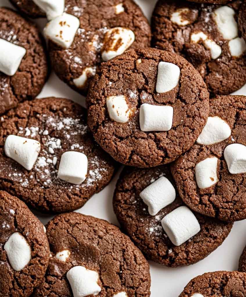 Chocolate Marshmallow Cookies Recipe