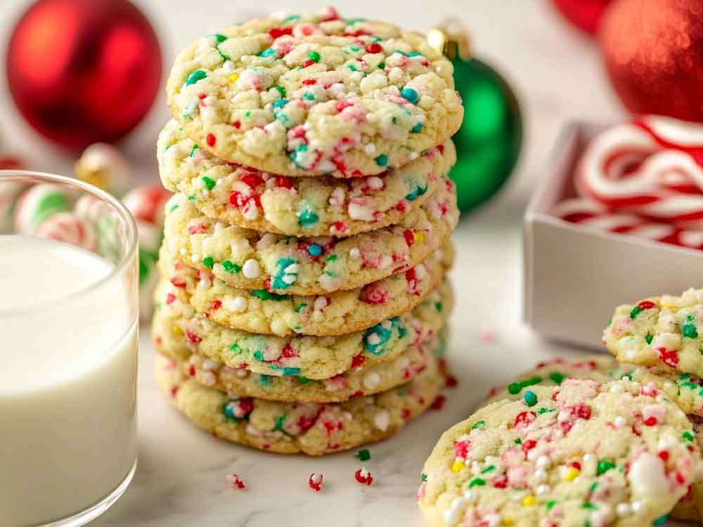 Christmas Gooey Butter Cookies Recipe