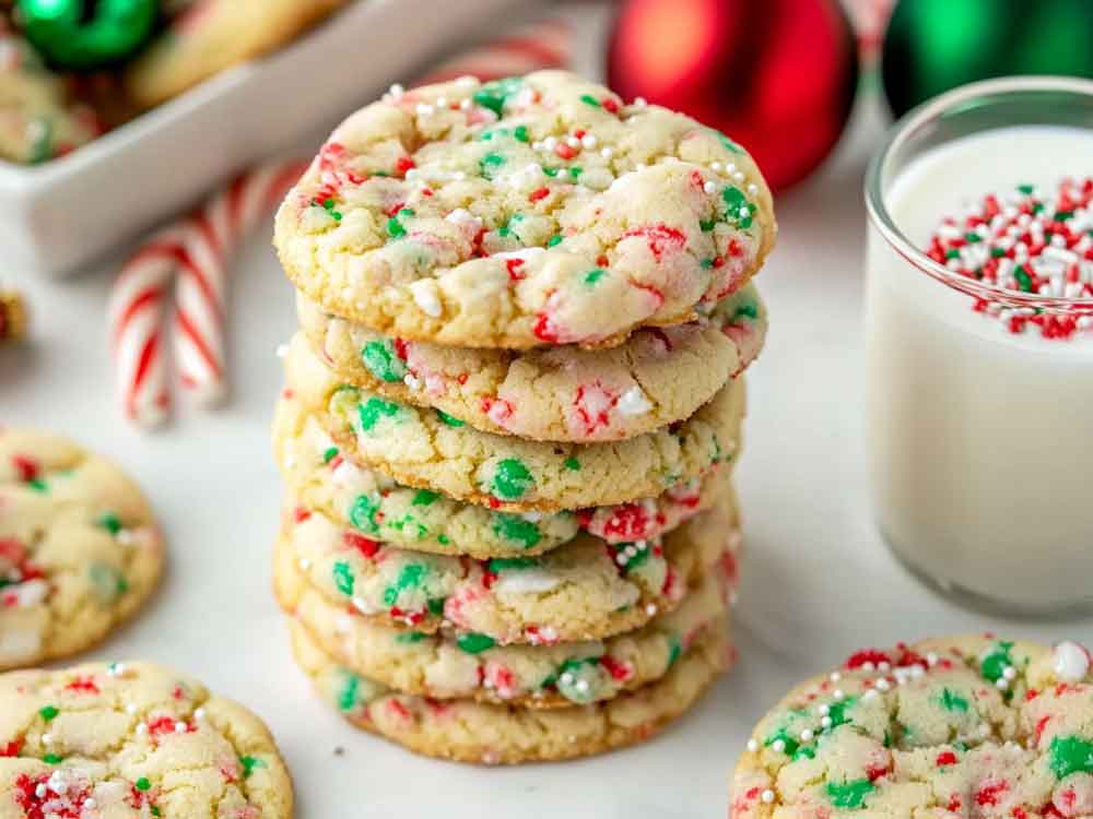 Christmas Gooey Butter Cookies