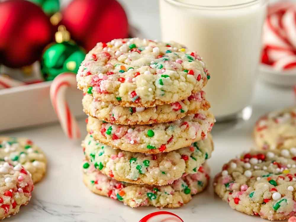 Christmas Gooey Butter Cookies Recipe