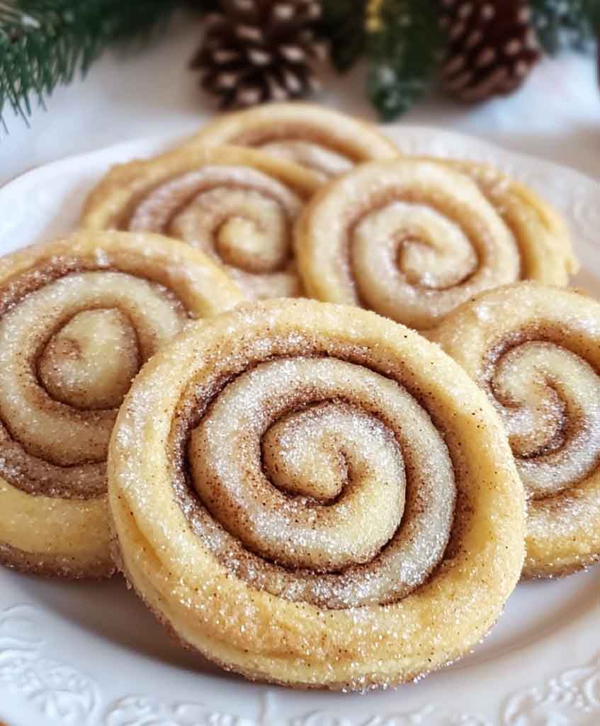 Easy Cinnamon Roll Sugar Cookies Recipe