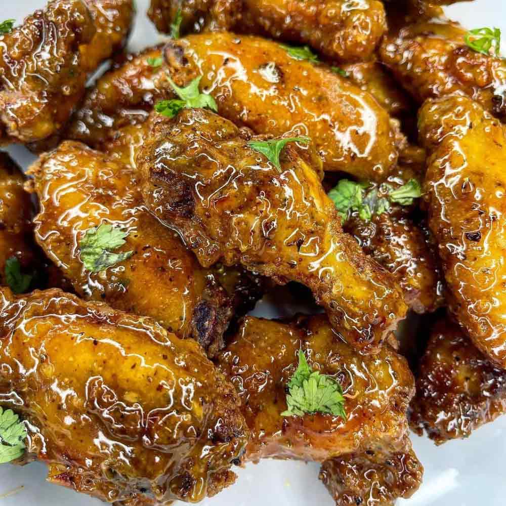 Easy Honey Lemon Pepper Wings Recipr