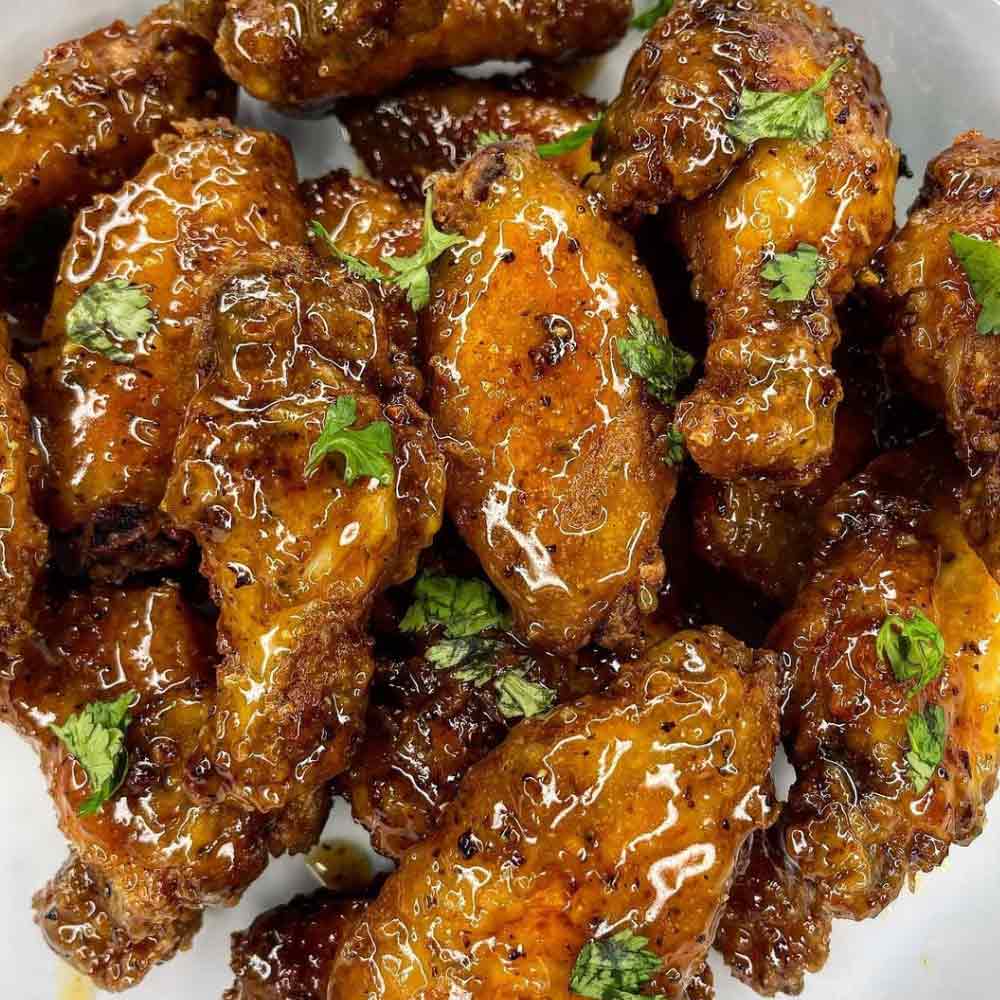 Easy Honey Lemon Pepper Wings