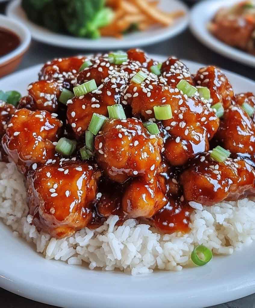 Crispy Chinese Honey Garlic Chicken Recipe